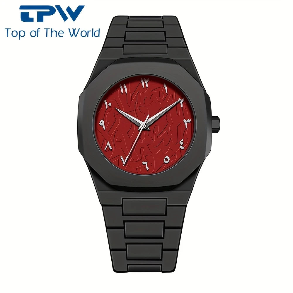 TPW Men's Ultra-Thin Minimalist Quartz Watch by Kaifuw Official Store