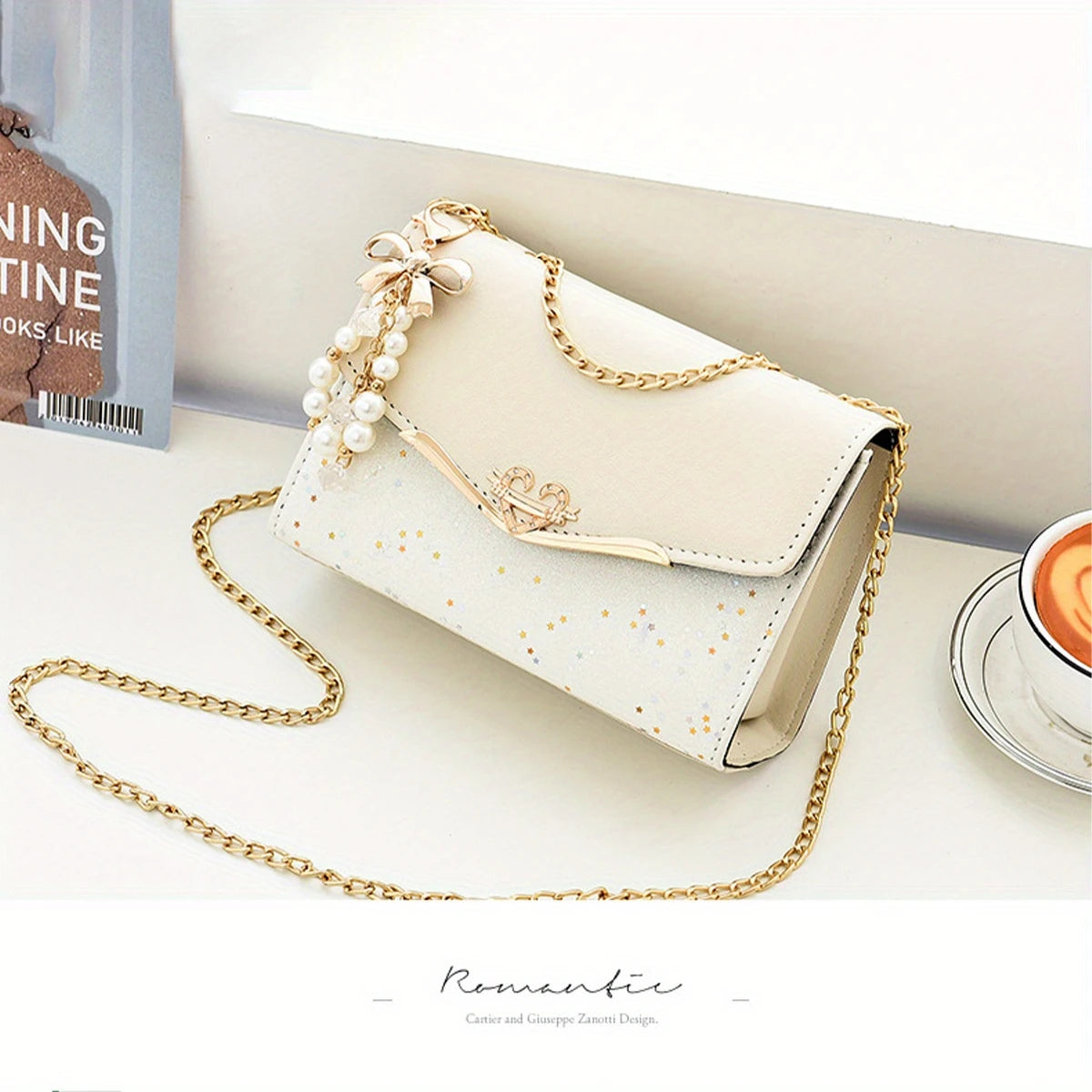 Fashionable Women’s Tassel Chain Shoulder Bag Lightweight & Versatile for Work, Travel & More
