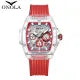 ONOLA Brand Fashion Business Waterproof Sports, Silicone Waterproof Quartz Men's Watch