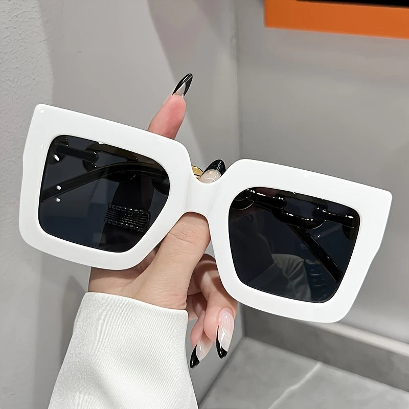 Transparent Frame Fashion Glasses Fashion Fashion Glasses For Women Men Anti Glare Sun Shades Glasses For Driving Beach Travel