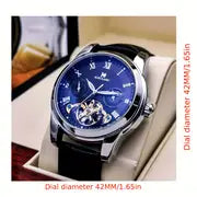 Men'S Luxury Automatic Tourbillon Mechanical Watch by kaifuw official store