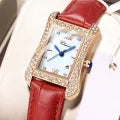 Chenxi Brand Fashion Business Waterproof Leather Wristwatch, Square Dial, Quartz Women's Watch