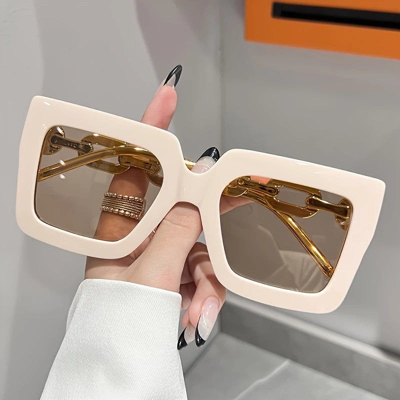 Transparent Frame Fashion Glasses Fashion Fashion Glasses For Women Men Anti Glare Sun Shades Glasses For Driving Beach Travel