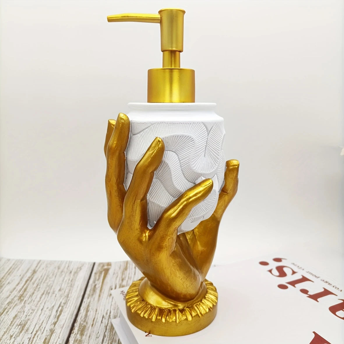 Resin Construction, Soap Dispenser Bathroom