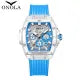 ONOLA Brand Fashion Business Waterproof Sports, Silicone Waterproof Quartz Men's Watch